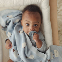 Cotton Swaddle Baby Blanket (Sheep)