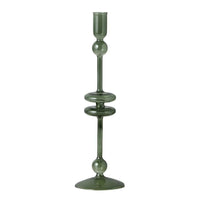 Emerald Small Glass Candlestick etúHOME Modern Nomad Home decor store Denver CO Colorado