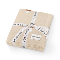 Cotton Swaddle Baby Blanket (Mushroom)