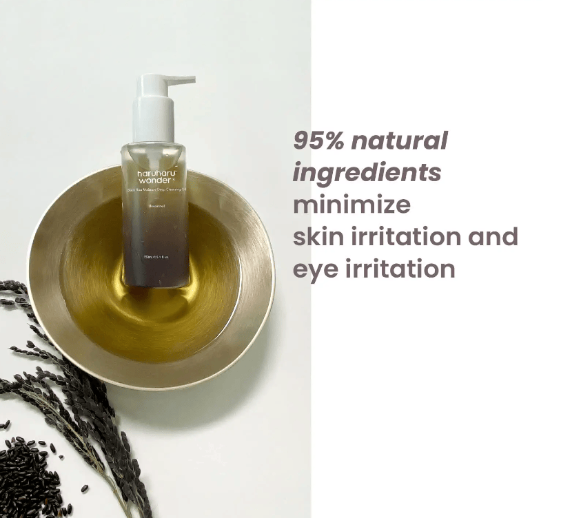 HARUHARU WONDER Black Rice Moisture Deep Cleansing Oil Best Beauty Group Modern Nomad Home decor store Denver CO Colorado