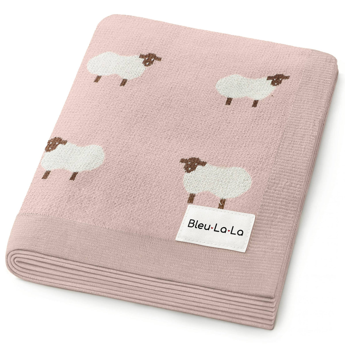 Cotton Swaddle Baby Blanket (Sheep)