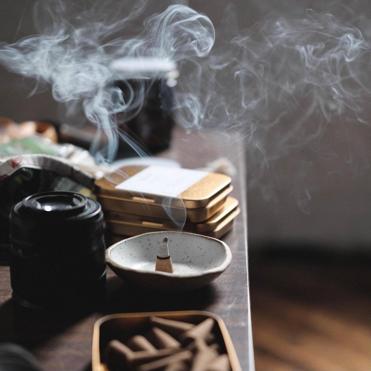 Incense Cones - Oakmoss + Fig Commonwealth Provisions Modern Nomad Home decor store Denver CO Colorado