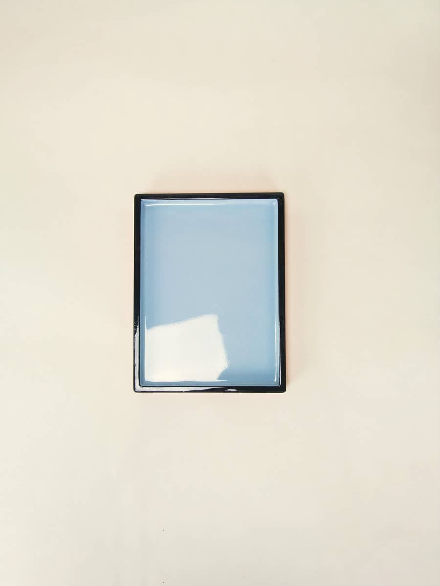 Reine céleste rectangular trays (set of 3, S M L) rivêt - L'Indochineur Modern Nomad Home decor store Denver CO Colorado