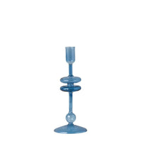 Sapphire Blue Large Candlestick etúHOME Modern Nomad Home decor store Denver CO Colorado