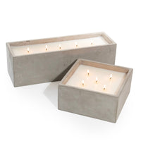 Cement Statement Candle