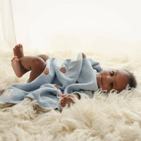 Cotton Swaddle Baby Blanket (Mushroom)