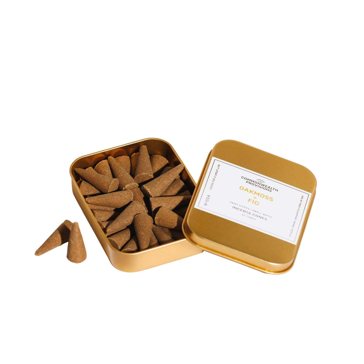 Incense Cones - Oakmoss + Fig Commonwealth Provisions Modern Nomad Home decor store Denver CO Colorado