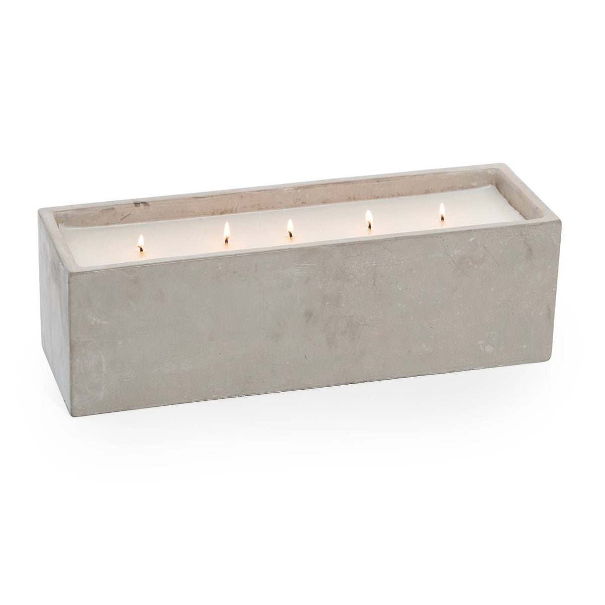 Cement Statement Candle