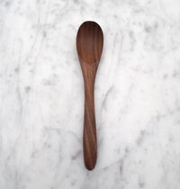 5’’ Walnut Wood Petite Spoon - Flatware & Serveware JBrody & Co. USA Modern Nomad Home decor store Denver CO Colorado