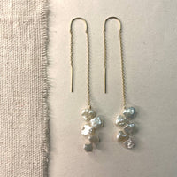 Pearl Threader Earrings