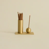 Brass Incense Holder Cedar and Myrrh Modern Nomad Home decor store Denver CO Colorado