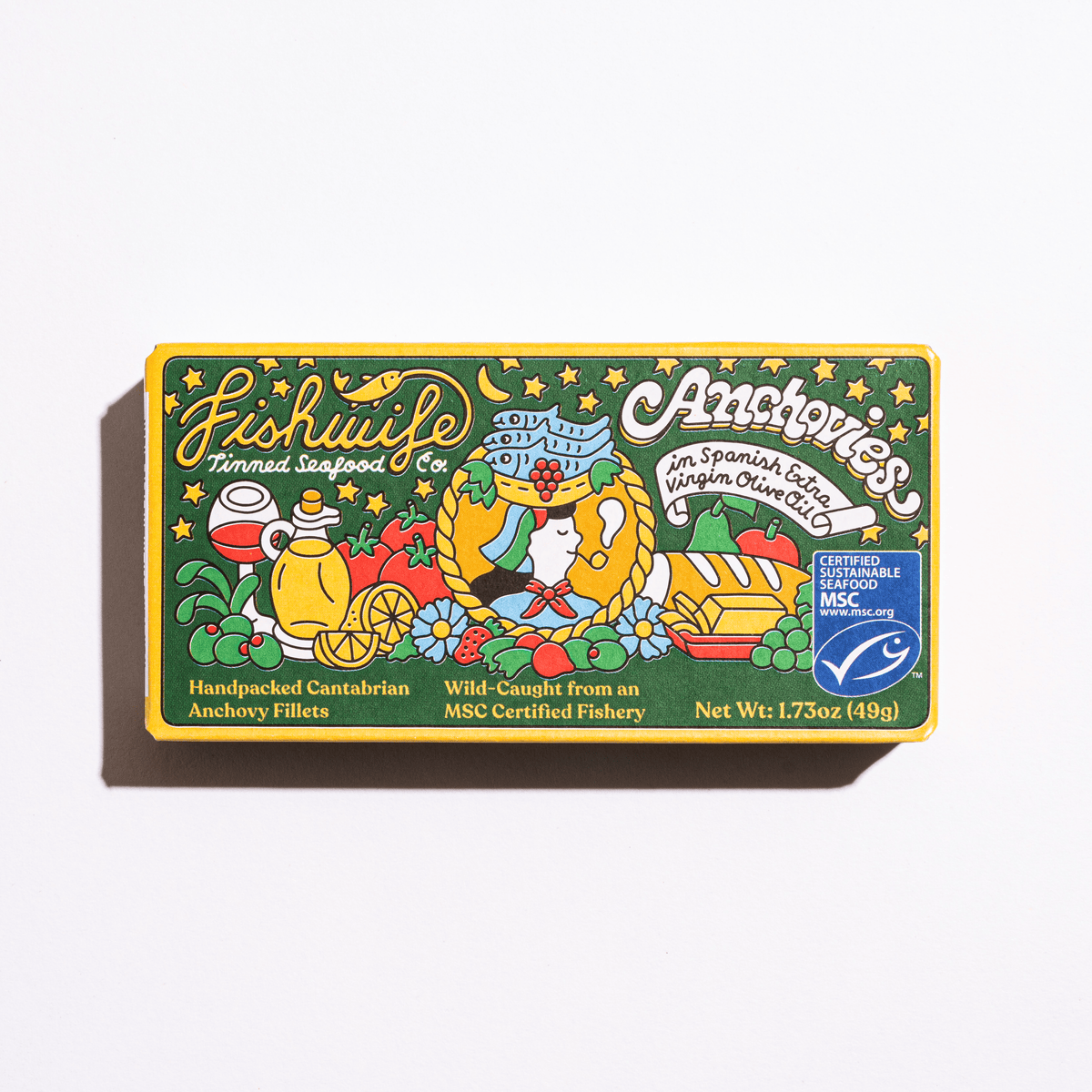 Cantabrian Anchovies in Extra Virgin Olive Oil Fishwife Modern Nomad Home decor store Denver CO Colorado