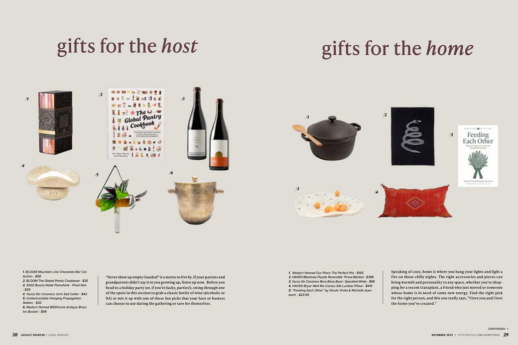 Gifts for Host & Home