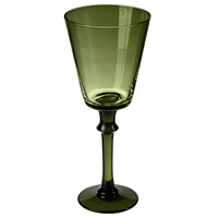 Fairfax Wine Glass Olive Karma Modern Nomad Home decor store Denver CO Colorado