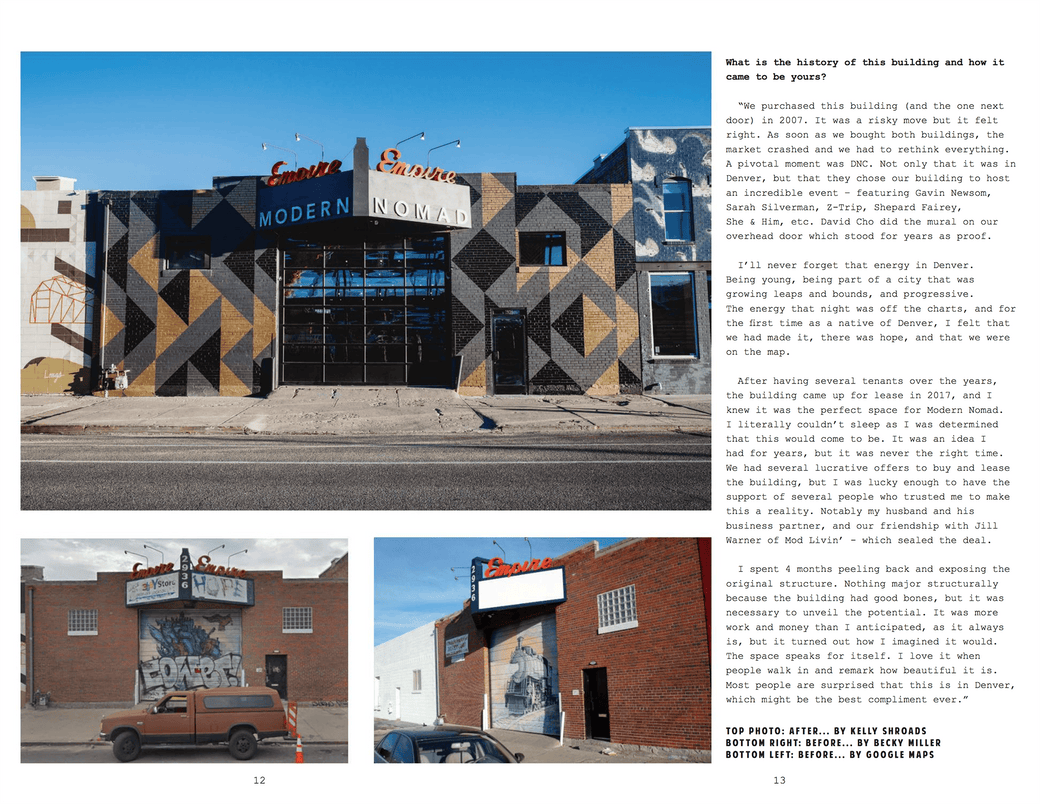 Modern Nomad building, Flora-Fauna Spring 2018