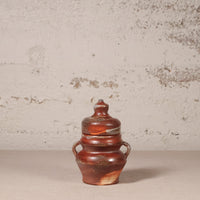 Auburn Vessel with Lid