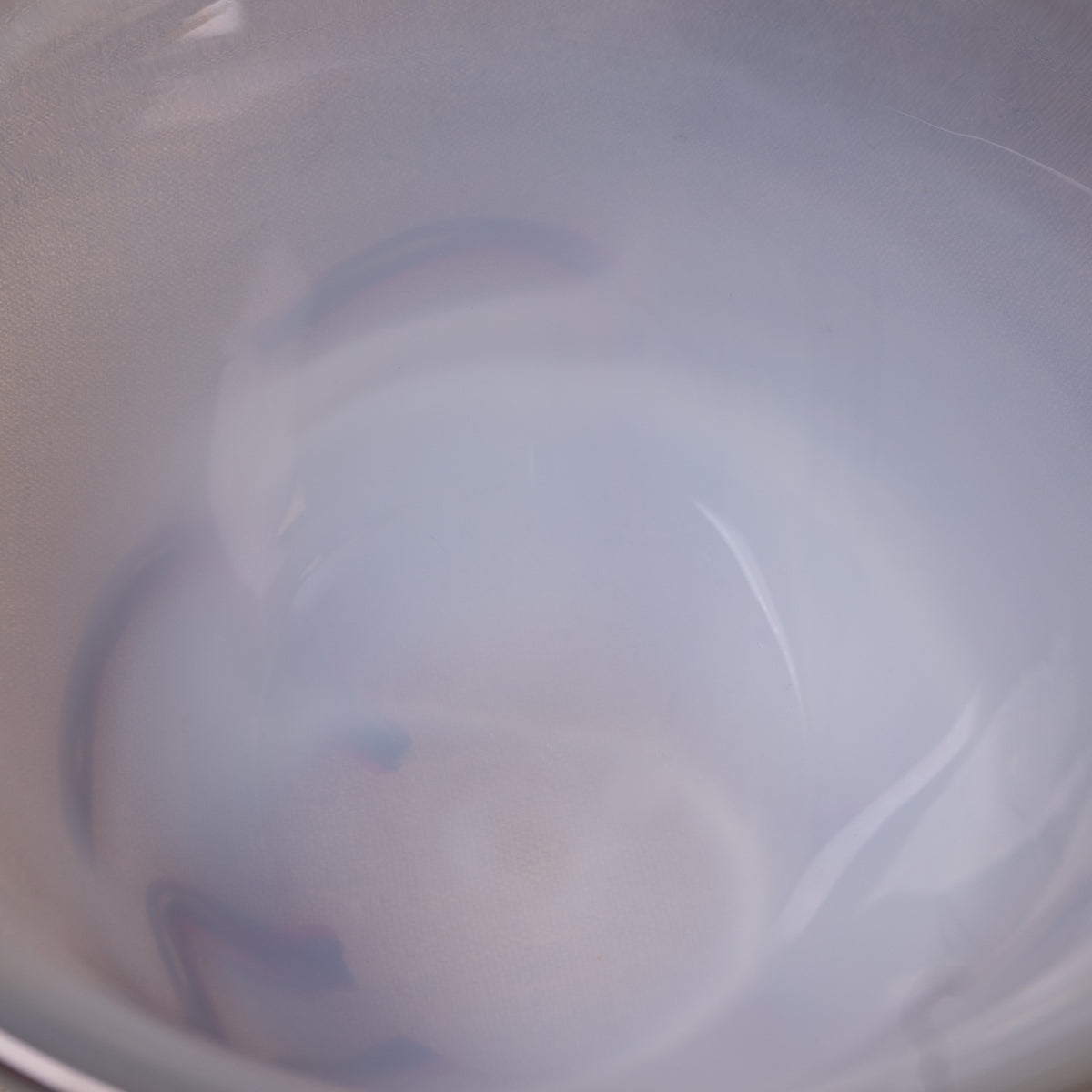 Handblown Milky Glass Bowl