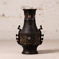 Antique Japanese Champlevé Vase