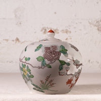 Peacock Famille Rose Porcelain Vase