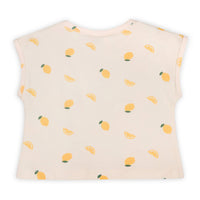 Lemon Baby Tee Top & Shorts Set Viverano Organics Modern Nomad Home decor store Denver CO Colorado