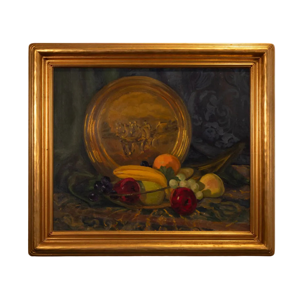 Meredith Agnes Brass Dish Still Life