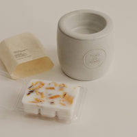 Natural Palo Santo Scented Wax Melts | 6 Cubes Cedar and Myrrh Modern Nomad Home decor store Denver CO Colorado