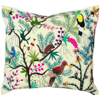 Oaxaca Embroidered Pillow Modern Nomad Home Denver CO