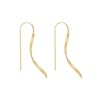 Wavy Thread Earrings