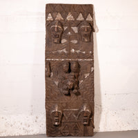 Songye Carved Wood Door | Democratic Republic of Congo