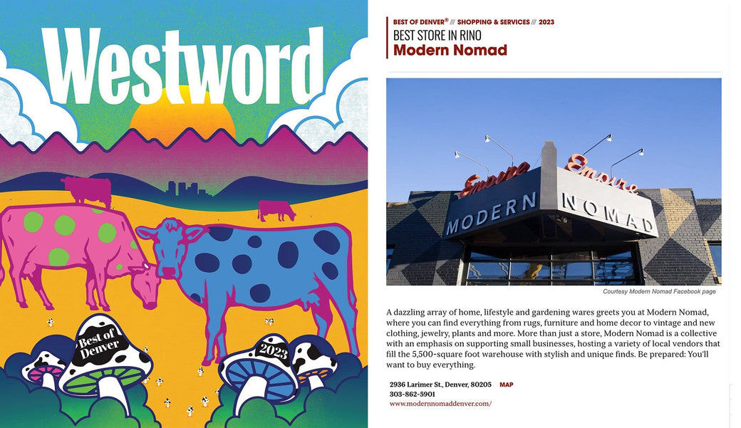 Modern Nomad wins Best Store in RINO
