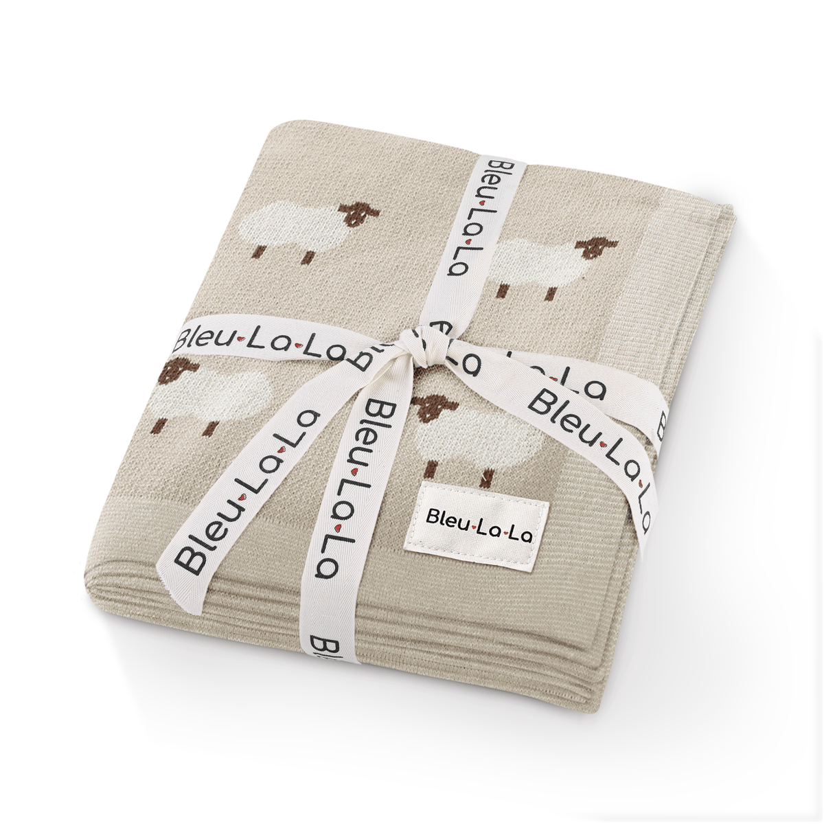 Cotton Swaddle Baby Blanket (Sheep)