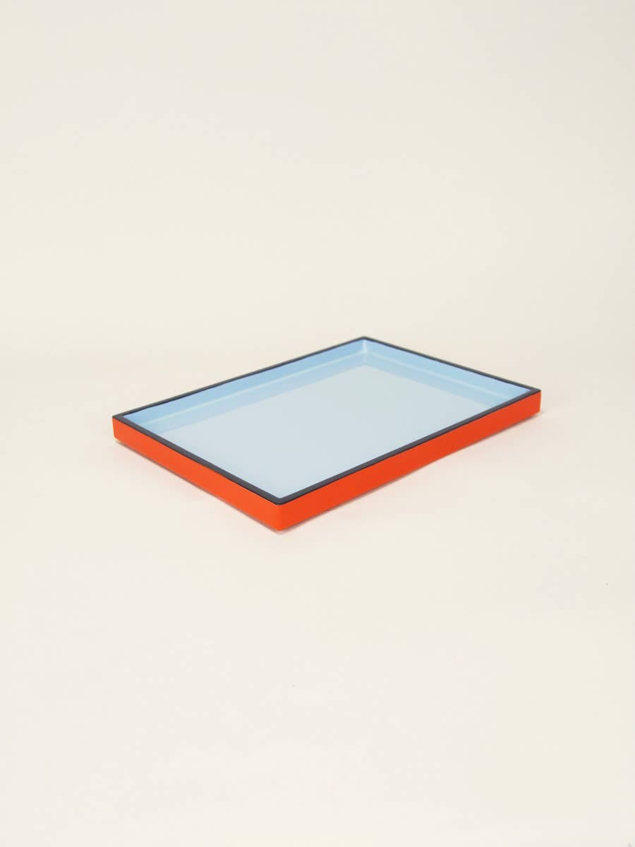 Reine céleste rectangular trays (set of 3, S M L) rivêt - L'Indochineur Modern Nomad Home decor store Denver CO Colorado