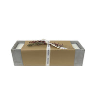 Cement Statement Candle