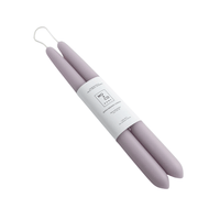 Lavender taper candles