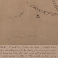The "Frenchman's" Map Framed Print