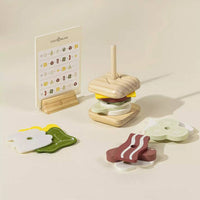 Wooden Stackable Sandwich